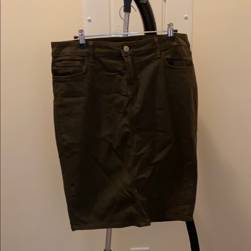 Seven two denim pencil skirt